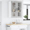 vidaXL Kitchen Wall Cabinet with Shelf Concrete Grey 60 x 31 x 80 cm