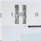 vidaXL Kitchen Wall Cabinet with Door High Gloss White 60 x 31 x 80 cm