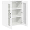vidaXL Kitchen Wall Cabinet with Door High Gloss White 60 x 31 x 80 cm