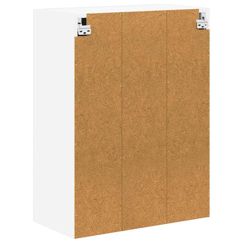 vidaXL Kitchen Wall Cabinet with Door High Gloss White 60 x 31 x 80 cm