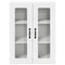 vidaXL Kitchen Wall Cabinet with Door High Gloss White 60 x 31 x 80 cm