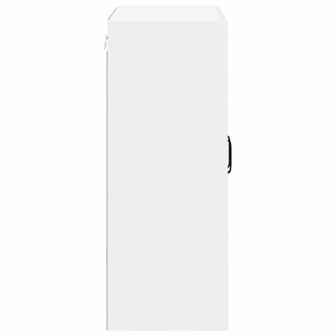 vidaXL Kitchen Wall Cabinet with Door High Gloss White 60 x 31 x 80 cm