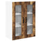 vidaXL Kitchen Wall Cabinet Smoked Oak 60 x 31 x 80 cm Engineered Wood