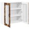 vidaXL Kitchen Wall Cabinet Smoked Oak 60 x 31 x 80 cm Engineered Wood