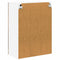 vidaXL Kitchen Wall Cabinet Smoked Oak 60 x 31 x 80 cm Engineered Wood
