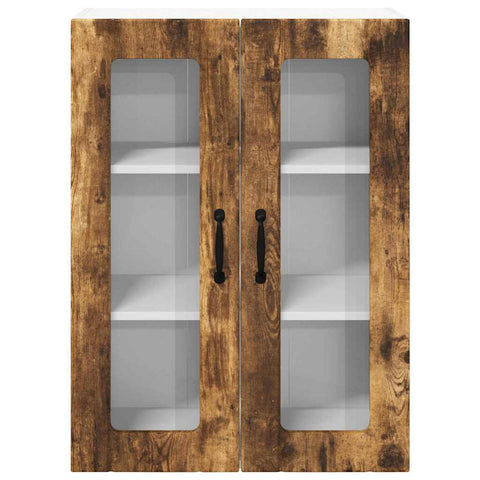 vidaXL Kitchen Wall Cabinet Smoked Oak 60 x 31 x 80 cm Engineered Wood