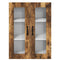 vidaXL Kitchen Wall Cabinet Smoked Oak 60 x 31 x 80 cm Engineered Wood