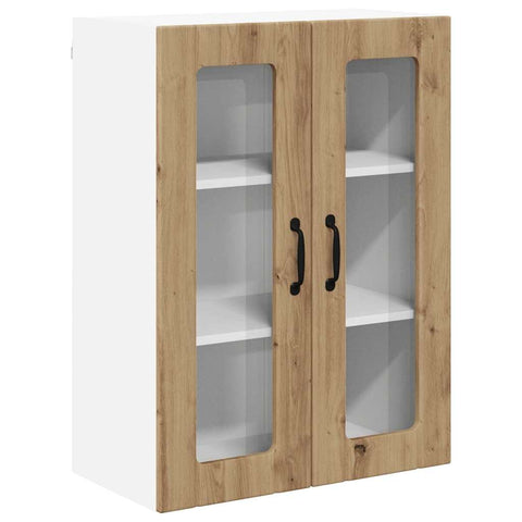 vidaXL Kitchen Wall Cabinet with Shelf Artisan Oak 60 x 31 x 80 cm