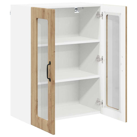 vidaXL Kitchen Wall Cabinet with Shelf Artisan Oak 60 x 31 x 80 cm