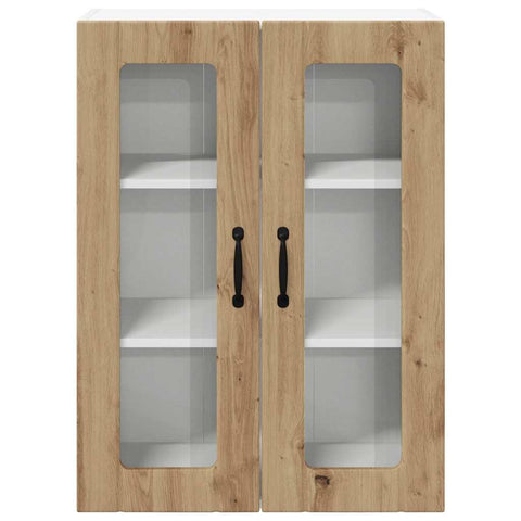 vidaXL Kitchen Wall Cabinet with Shelf Artisan Oak 60 x 31 x 80 cm