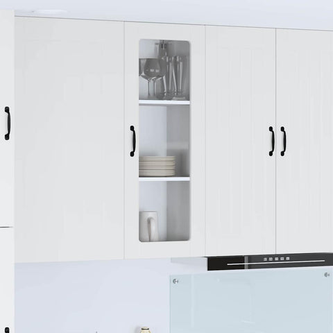 vidaXL Kitchen Wall Cabinet White 40 x 31 x 100 cm Engineered Wood