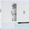 vidaXL Kitchen Wall Cabinet White 40 x 31 x 100 cm Engineered Wood