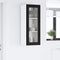 vidaXL Kitchen Wall Cabinet Black 40 x 31 x 100 cm Engineered Wood