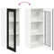 vidaXL Kitchen Wall Cabinet Black 40 x 31 x 100 cm Engineered Wood