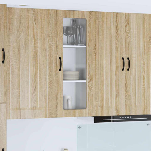 vidaXL Kitchen Wall Cabinet with Shelf Sonoma Oak 40 x 31 x 100 cm