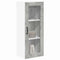 vidaXL Kitchen Wall Cabinet with Shelf Concrete Grey 40 x 31 x 100 cm
