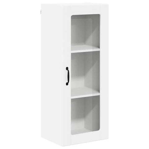 vidaXL Kitchen Wall Cabinet High Gloss White 40 x 31 x 100 cm