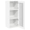 vidaXL Kitchen Wall Cabinet High Gloss White 40 x 31 x 100 cm