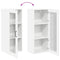 vidaXL Kitchen Wall Cabinet High Gloss White 40 x 31 x 100 cm