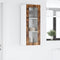 vidaXL Kitchen Wall Cabinet with Shelf Smoked Oak 40 x 31 x 100 cm