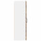 vidaXL Kitchen Wall Cabinet with Shelf Smoked Oak 40 x 31 x 100 cm