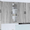 vidaXL Kitchen Wall Cabinet with Shelf Grey Sonoma 40 x 31 x 100 cm