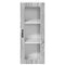 vidaXL Kitchen Wall Cabinet with Shelf Grey Sonoma 40 x 31 x 100 cm