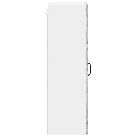 vidaXL Kitchen Wall Cabinet with Shelf Grey Sonoma 40 x 31 x 100 cm