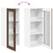 vidaXL Kitchen Wall Cabinet Brown Oak 40 x 31 x 100 cm Engineered Wood