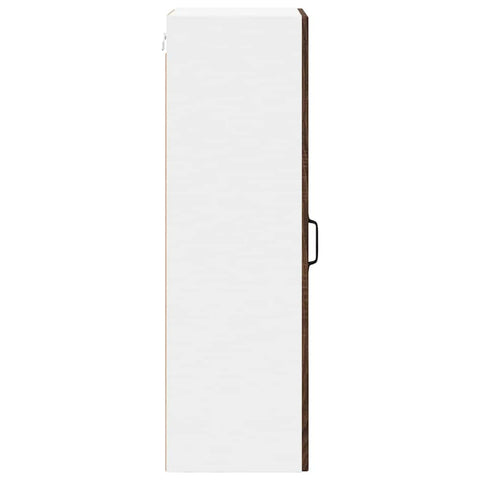 vidaXL Kitchen Wall Cabinet Brown Oak 40 x 31 x 100 cm Engineered Wood