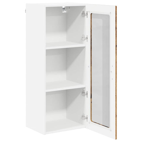 vidaXL Kitchen Wall Cabinet Old Wood 40 x 31 x 100 cm Engineered Wood