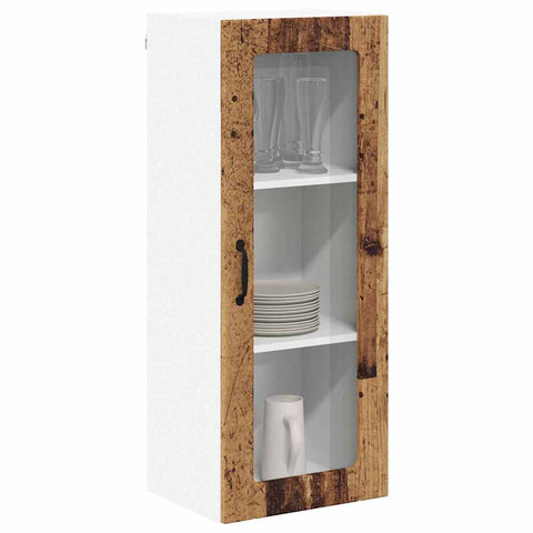 vidaXL Kitchen Wall Cabinet Old Wood 40 x 31 x 100 cm Engineered Wood