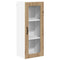 vidaXL Kitchen Wall Cabinet with Shelf Artisan Oak 40 x 31 x 100 cm