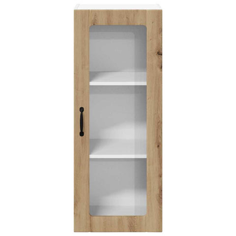 vidaXL Kitchen Wall Cabinet with Shelf Artisan Oak 40 x 31 x 100 cm