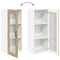 vidaXL Kitchen Wall Cabinet with Shelf Artisan Oak 40 x 31 x 100 cm