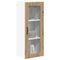 vidaXL Kitchen Wall Cabinet with Shelf Artisan Oak 40 x 31 x 100 cm