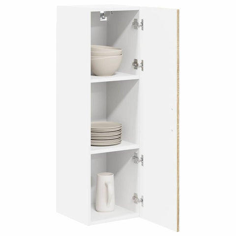 vidaXL Kitchen Wall Cabinet with Shelf Sonoma Oak 30 x 31 x 100 cm