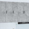 vidaXL Kitchen Wall Cabinet with Shelf Concrete Grey 30 x 31 x 100 cm