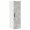 vidaXL Kitchen Wall Cabinet with Shelf Concrete Grey 30 x 31 x 100 cm
