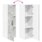 vidaXL Kitchen Wall Cabinet with Shelf Concrete Grey 30 x 31 x 100 cm