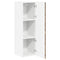 vidaXL Kitchen Wall Cabinet with Shelf Smoked Oak 30 x 31 x 100 cm