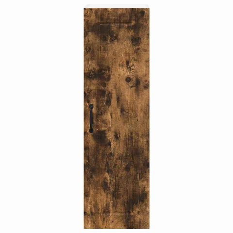 vidaXL Kitchen Wall Cabinet with Shelf Smoked Oak 30 x 31 x 100 cm