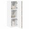 vidaXL Kitchen Wall Cabinet with Shelf Smoked Oak 30 x 31 x 100 cm
