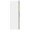 vidaXL Kitchen Wall Cabinet with Shelf Smoked Oak 30 x 31 x 100 cm
