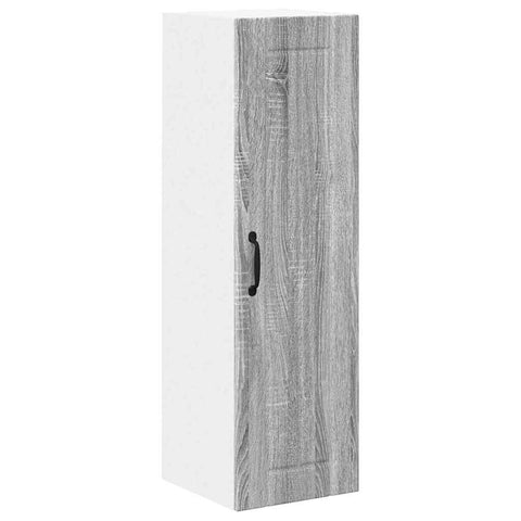 vidaXL Kitchen Wall Cabinet with Shelf Grey Sonoma 30 x 31 x 100 cm