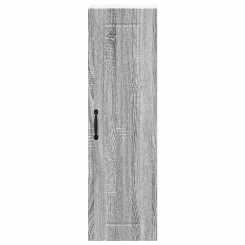 vidaXL Kitchen Wall Cabinet with Shelf Grey Sonoma 30 x 31 x 100 cm