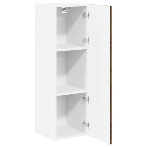 vidaXL Kitchen Wall Cabinet Brown Oak 30 x 31 x 100 cm Engineered Wood