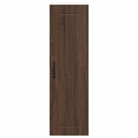 vidaXL Kitchen Wall Cabinet Brown Oak 30 x 31 x 100 cm Engineered Wood