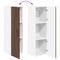 vidaXL Kitchen Wall Cabinet Brown Oak 30 x 31 x 100 cm Engineered Wood