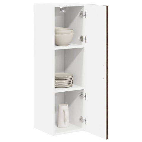 vidaXL Kitchen Wall Cabinet Brown Oak 30 x 31 x 100 cm Engineered Wood